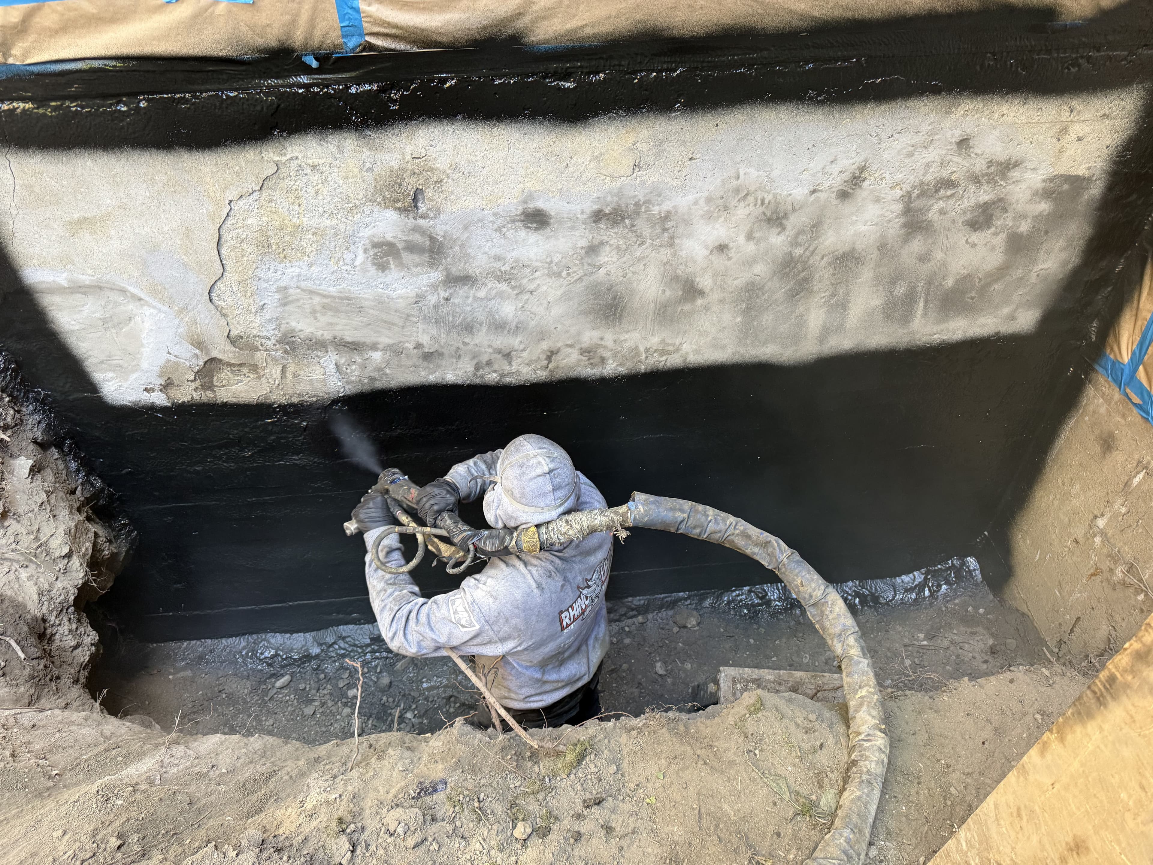 Imperméabilisation Polyurea