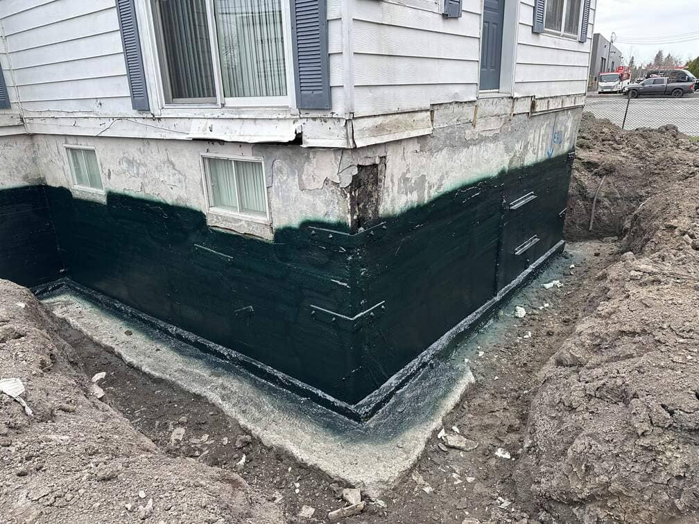 Imperméabilisation polyurea